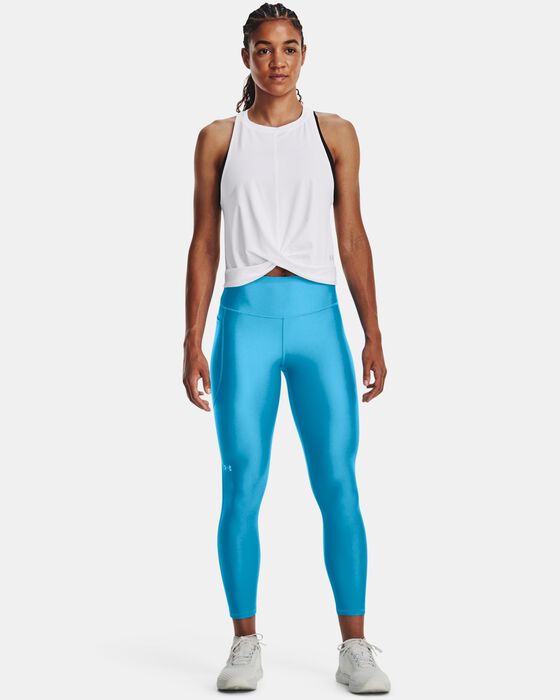 Women's HeatGear® Armour No-Slip Waistband Ankle Leggings image number 2