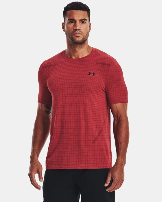 Men's UA Seamless Grid Short Sleeve image number 0