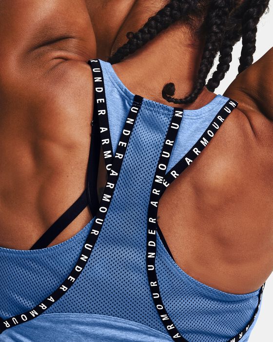 Women's UA Knockout Mesh Back Tank image number 3