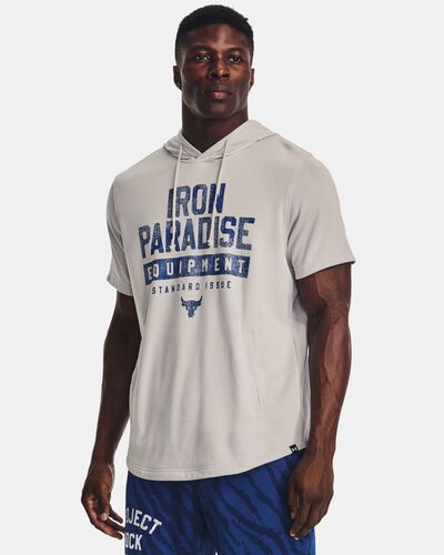 Men's Project Rock Terry Short Sleeve Hoodie