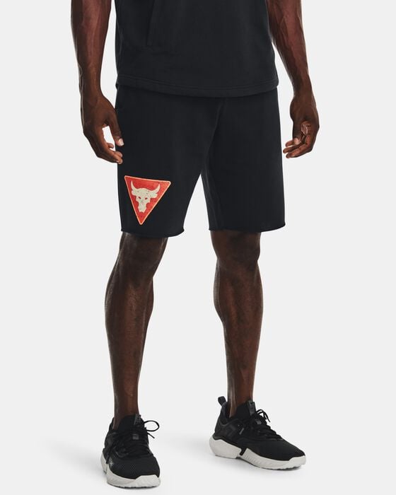 Men's Project Rock Terry Tri Shorts image number 0