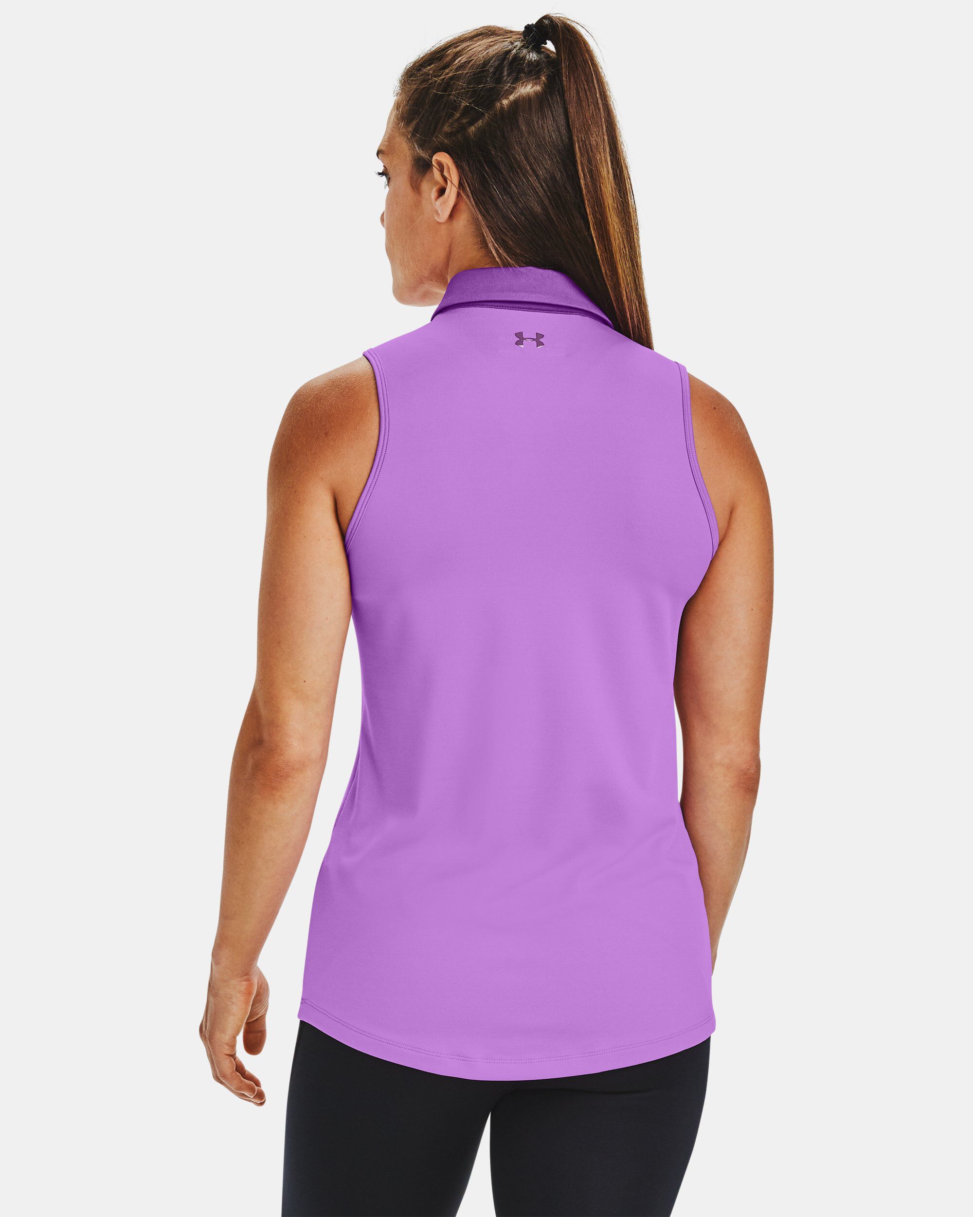 Under Armour Women s UA Zinger Sleeveless Polo Purple in Dubai UAE