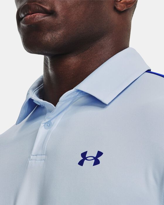 Men's UA T2G Blocked Polo image number 3