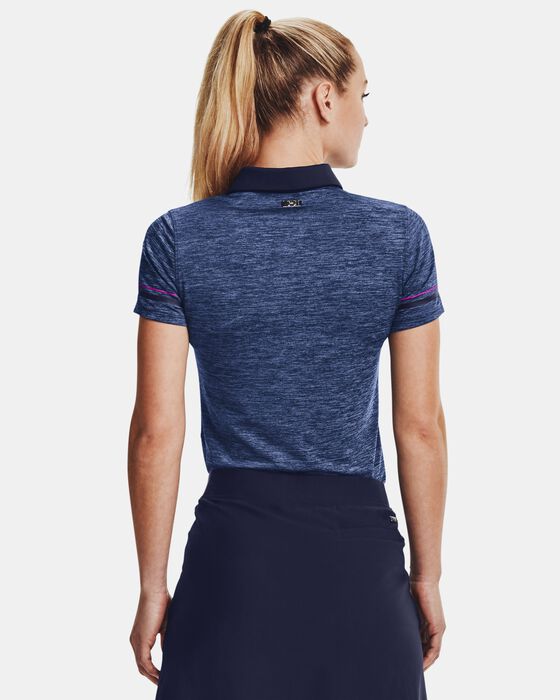 Women's UA Zinger Heathered Short Sleeve Polo image number 1