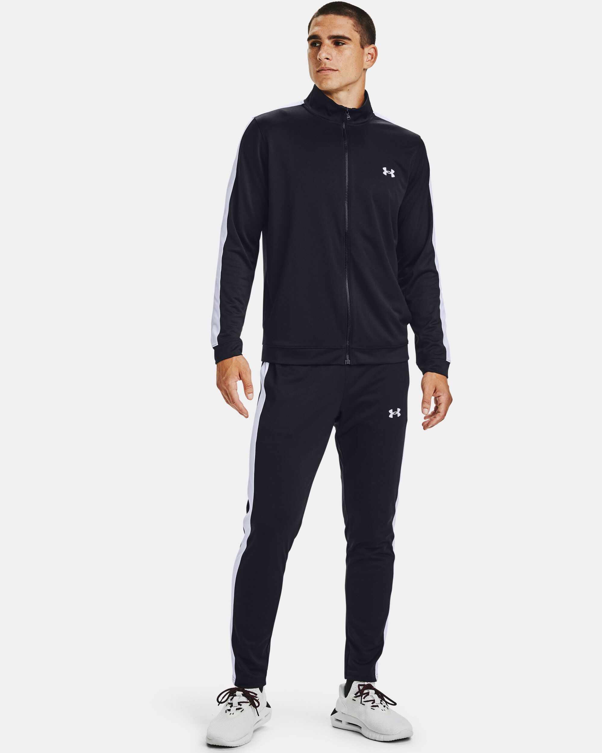 Mens under armour on sale tracksuit