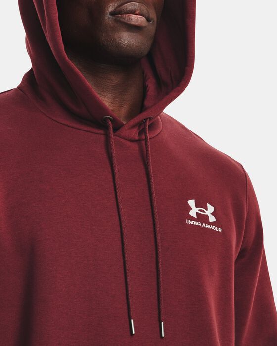 Men's UA Essential Fleece Hoodie image number 3