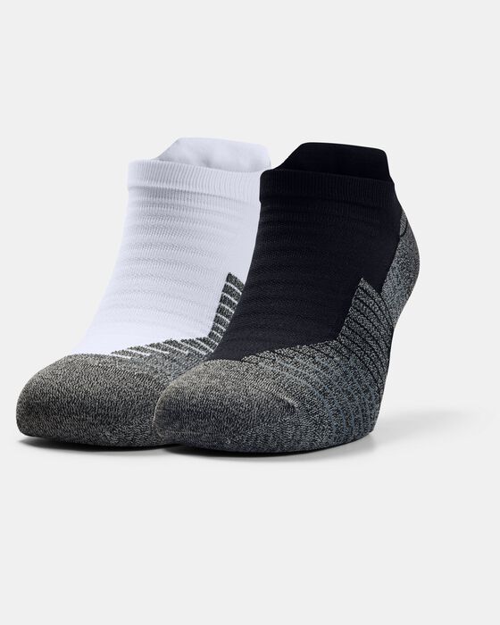 Unisex UA Run No Show Tab Socks 2-Pack image number 0