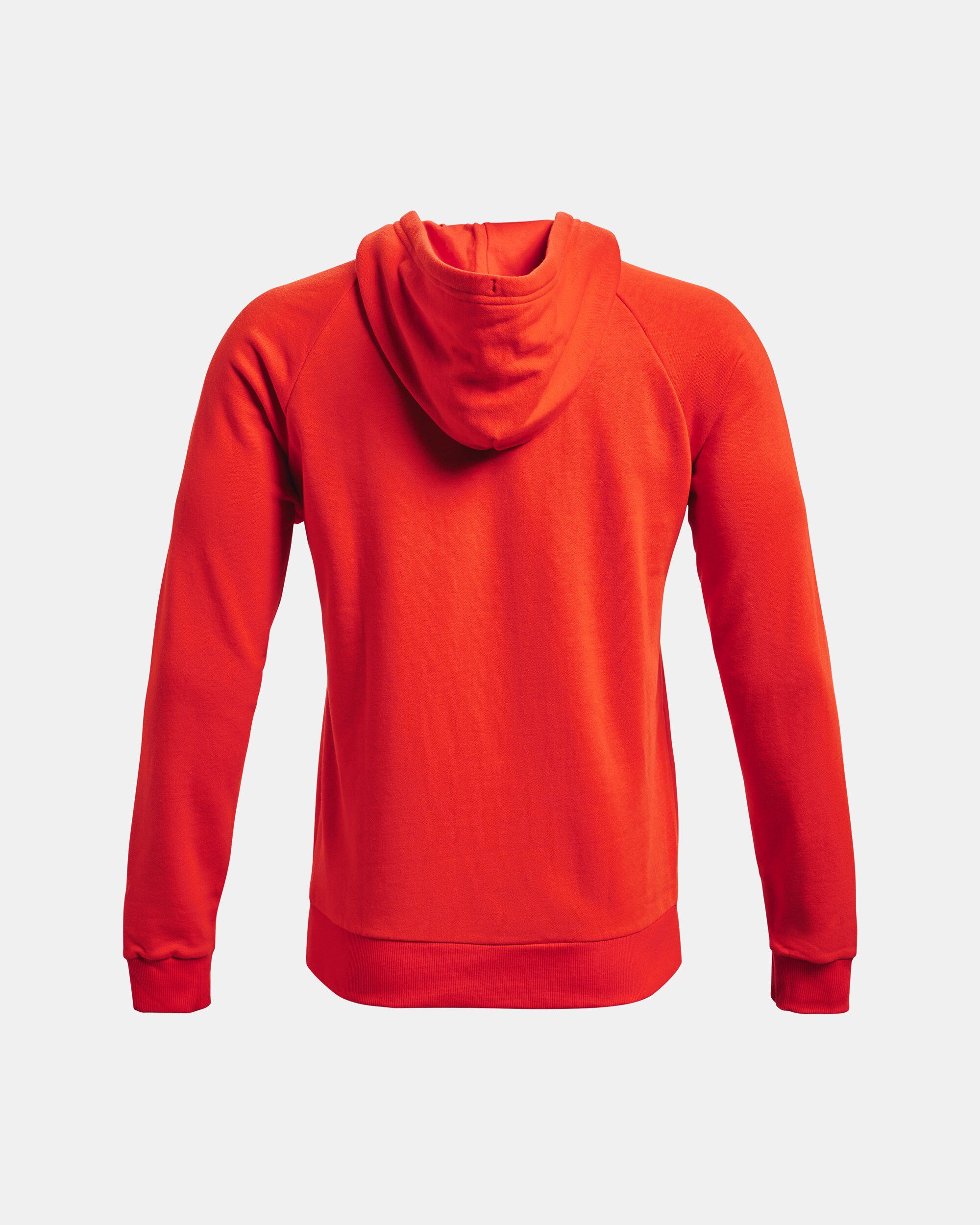 Orange red best sale hoodie