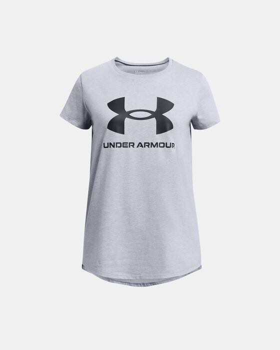 Girls' UA Sportstyle Graphic Short Sleeve image number 0