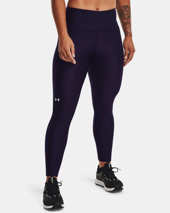 Under Armour Women's HeatGear® Armour No-Slip Waistband Ankle Leggings  Purple in Dubai, UAE