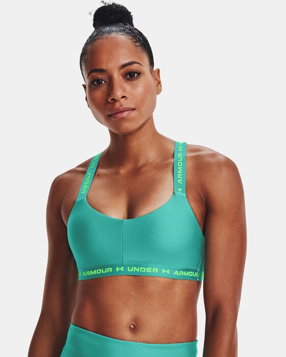 Women's UA Crossback Low Sports Bra image number 0