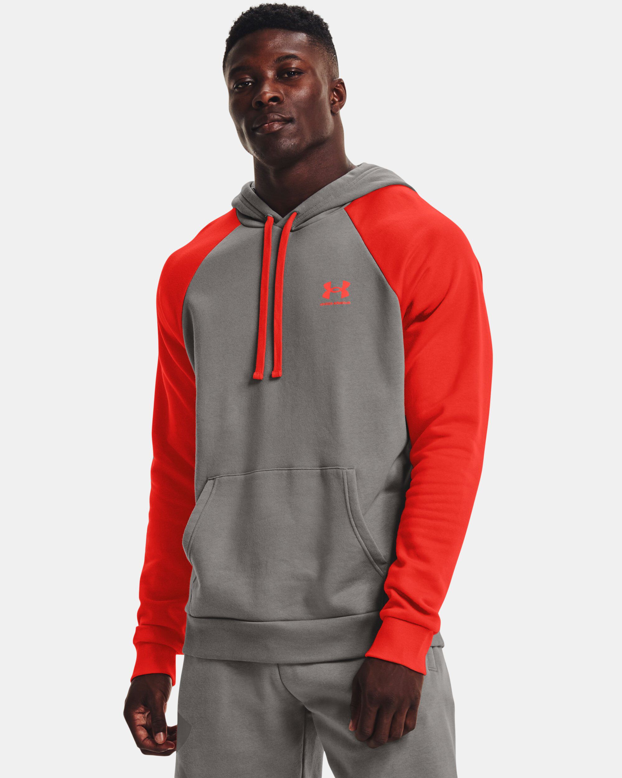 Under armour best sale hoodie red
