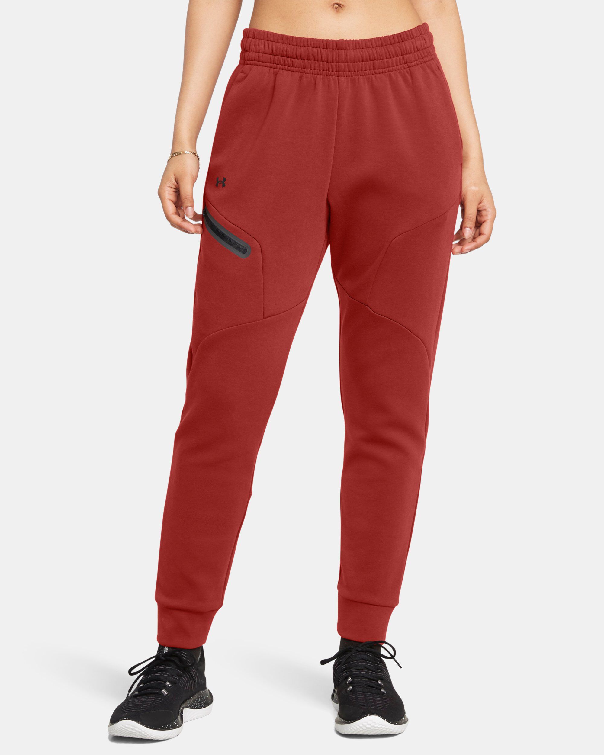 Buy Women s UA Unstoppable Fleece Joggers Orange in Dubai UAE Under Armour