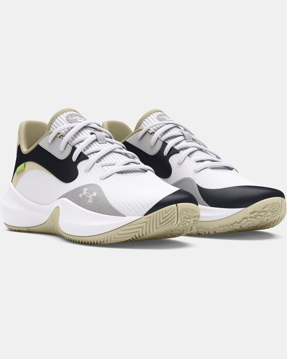 Unisex UA Lockdown 7 Low Basketball Shoes image number 3