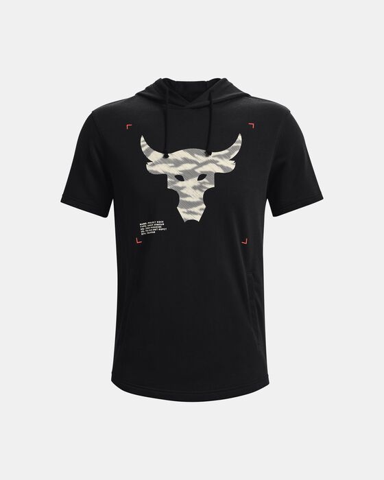 Men's Project Rock Terry Short Sleeve Hoodie image number 1