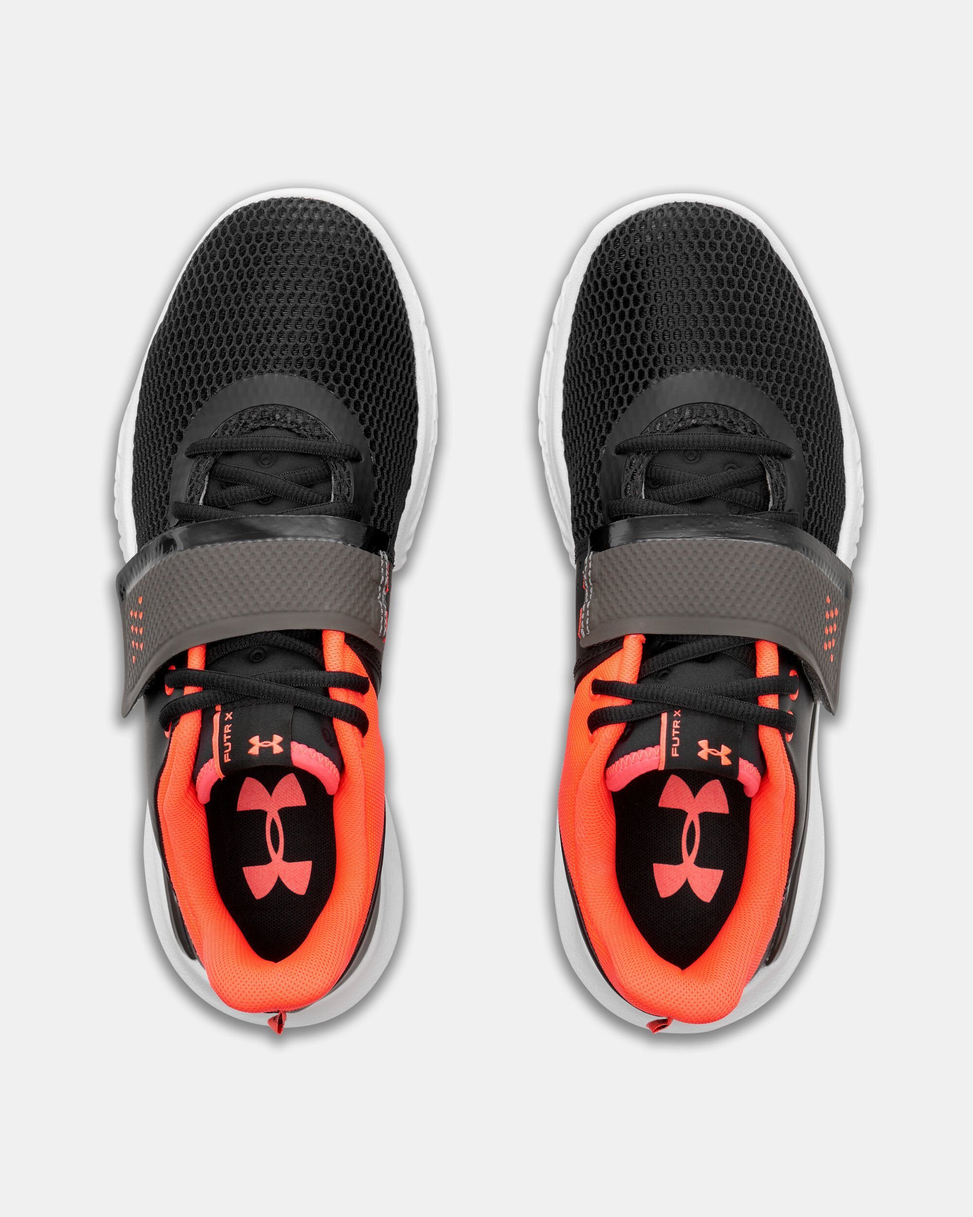 Orange under hotsell armour basketball shoes