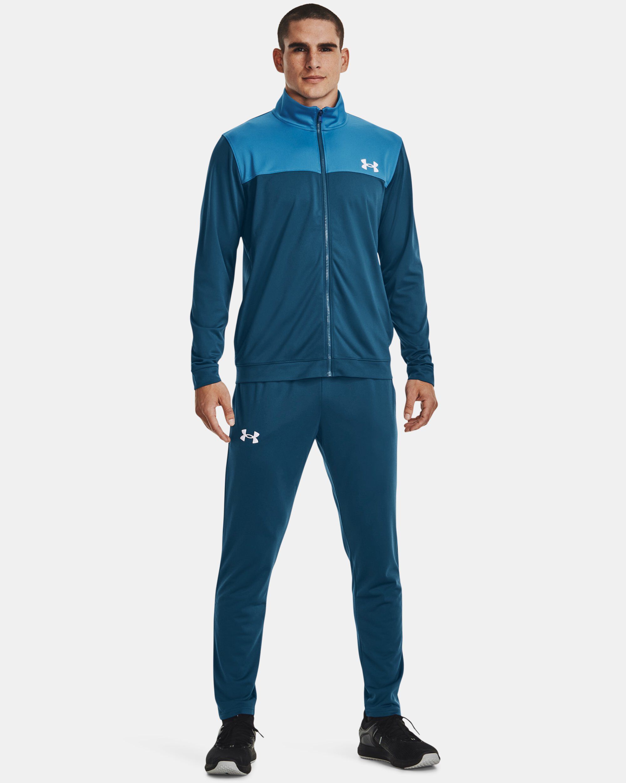 Under armour tracksuit online blue