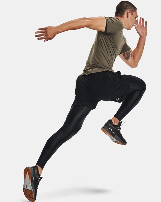 Men's UA Iso-Chill Perforated Leggings image number 3