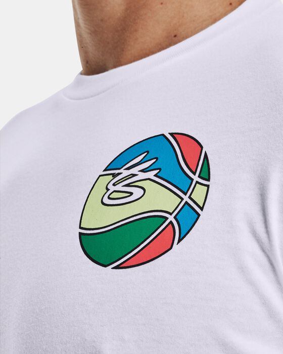 Men's Curry Basketball Graphic T-Shirt image number 3