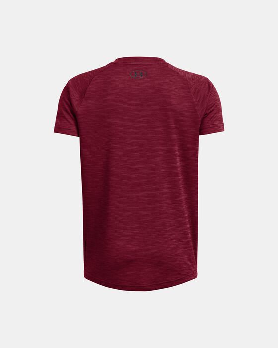 Boys' UA Tech™ Textured Short Sleeve image number 1