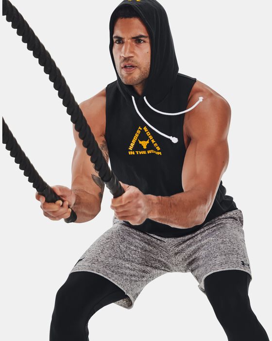 Men's Project Rock Terry Shorts image number 4