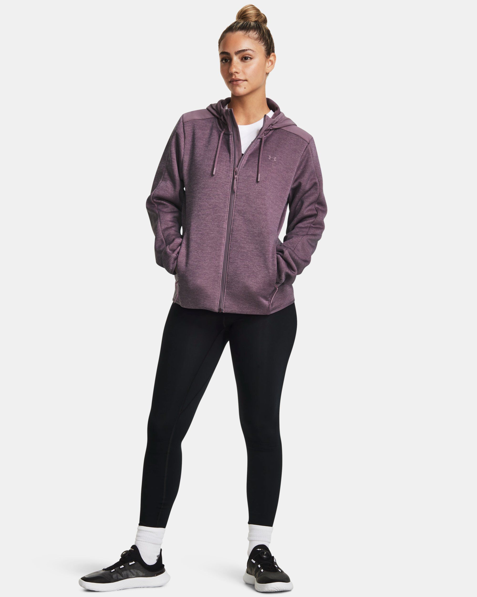 Under armour swacket kids purple discount