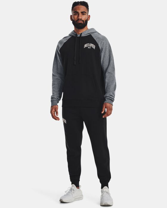 UA Rival Fleece Wordmark Colorblock image number 1