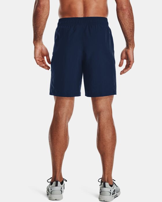 Men's UA Woven Graphic Wordmark Shorts image number 1