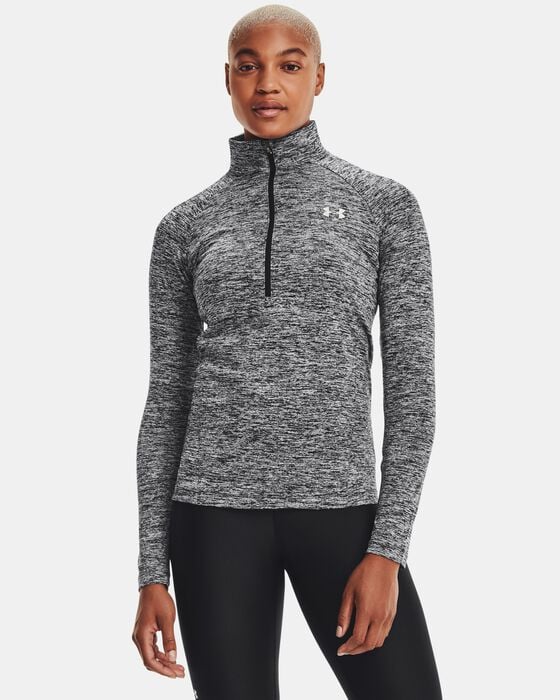 Women's UA Tech™ Twist ½ Zip image number 0