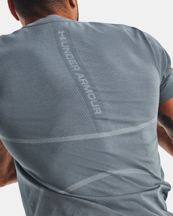 Men's UA RUSH™ Seamless Legacy Short Sleeve image number 1