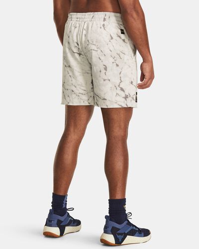 Men's Project Rock Rival Fleece Printed Shorts