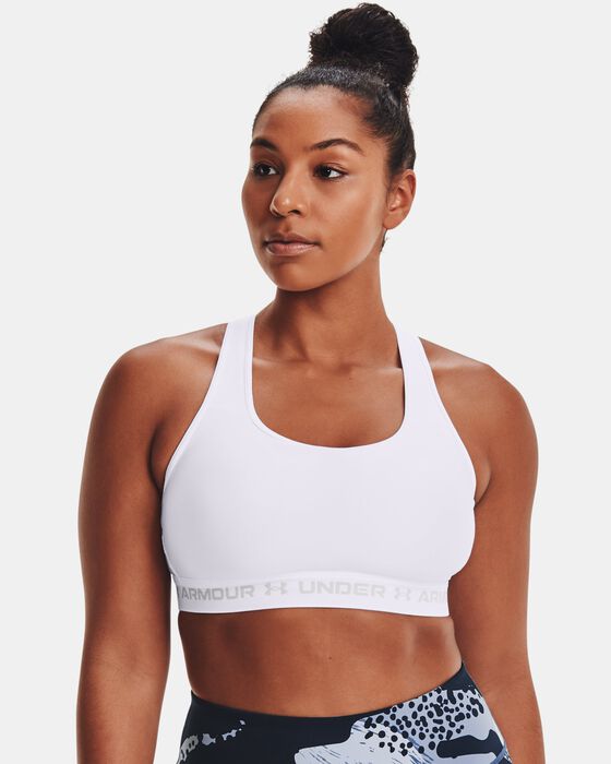 Under Armour Women's Armour® Mid Crossback Pocket Sports Bra Green in  Dubai, UAE