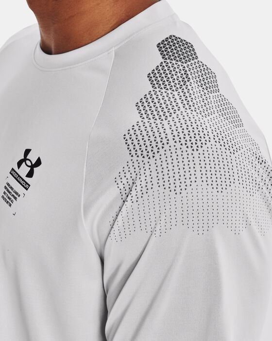 Men's UA ArmourPrint Short Sleeve image number 3
