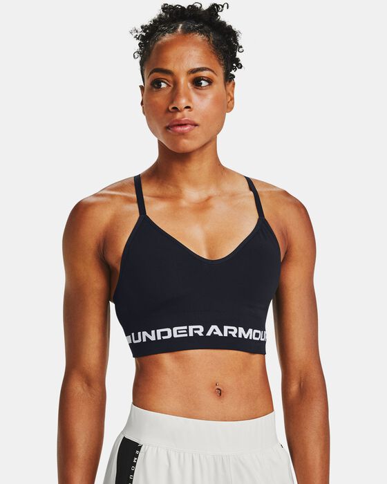 Women's UA Seamless Low Long Sports Bra image number 0