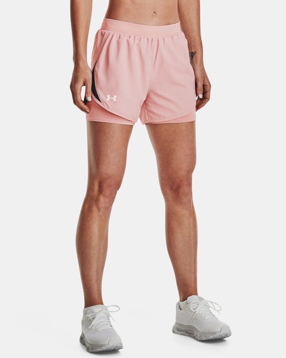 Women's UA Fly-By 2.0 2-in-1 Shorts image number 0