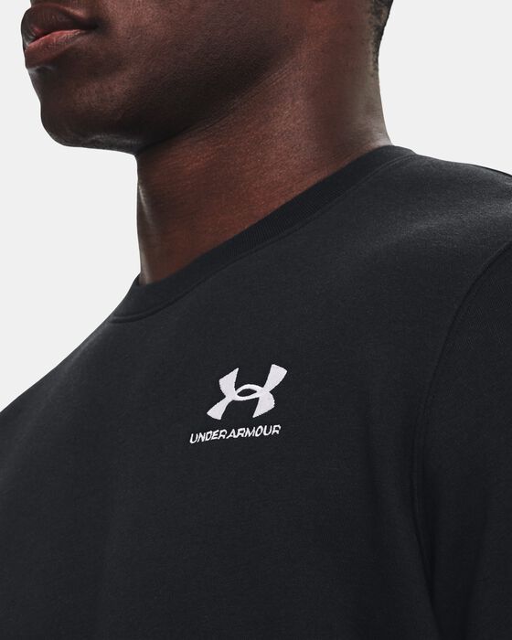 Men's UA Essential Fleece Crew image number 3