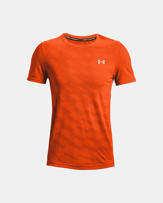 Men's UA Seamless Radial Short Sleeve image number 4