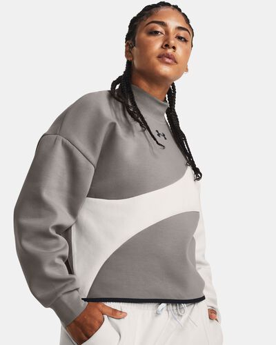 Women's UA Unstoppable Fleece Crop Crew