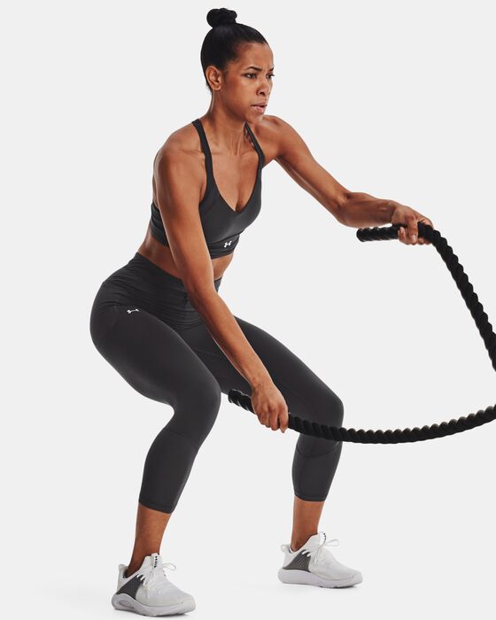 Women's UA Meridian Rib Waistband Ankle Leggings image number 5