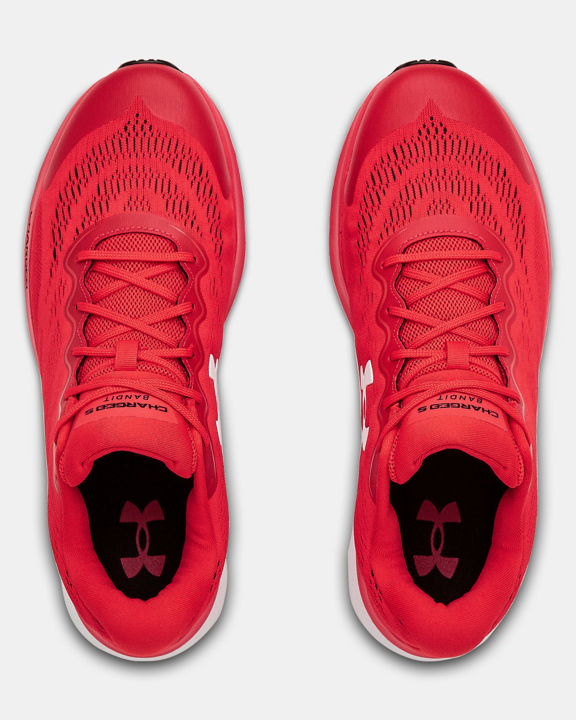 Red store shoe bandit