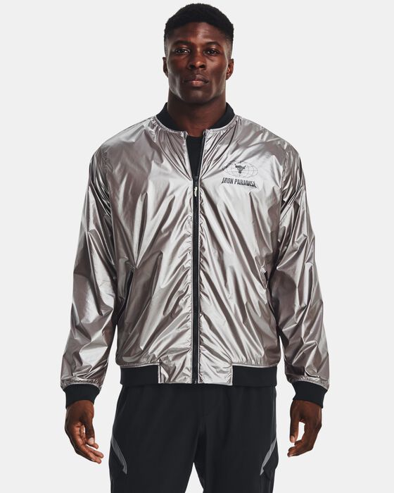 Men's Project Rock Disrupt Bomber Jacket image number 0