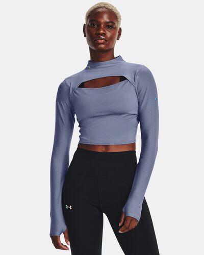 Women's UA RUSH™ Mock Long Sleeve