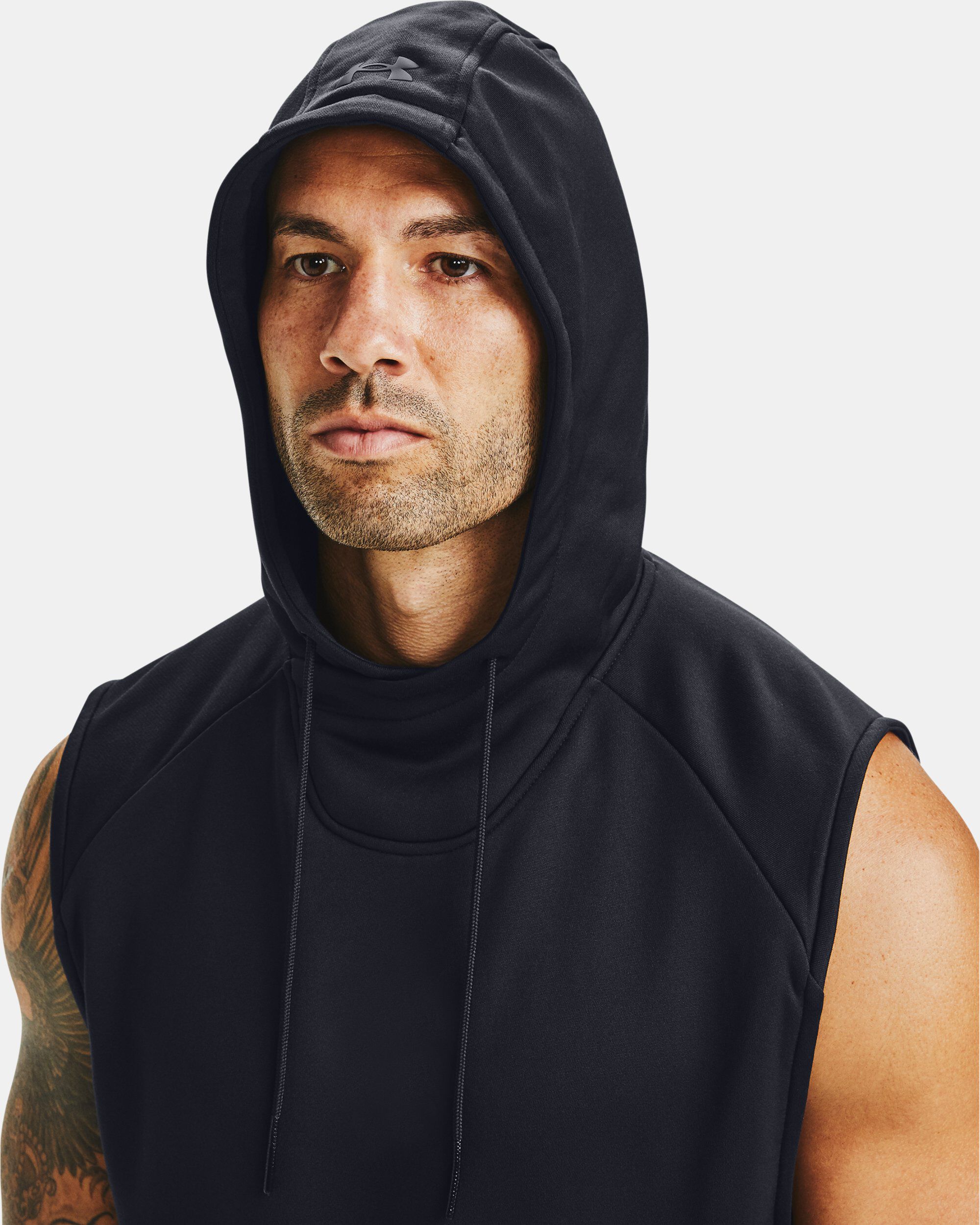 Curry sleeveless hoodie Clearance
