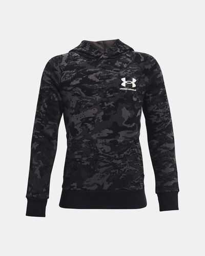 Boys' UA Rival Fleece ABC Camo Hoodie