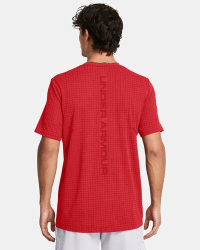 Men's UA Seamless Grid Short Sleeve