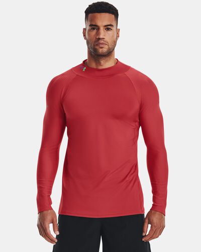 Men's UA RUSH™ SmartForm Mock Long Sleeve