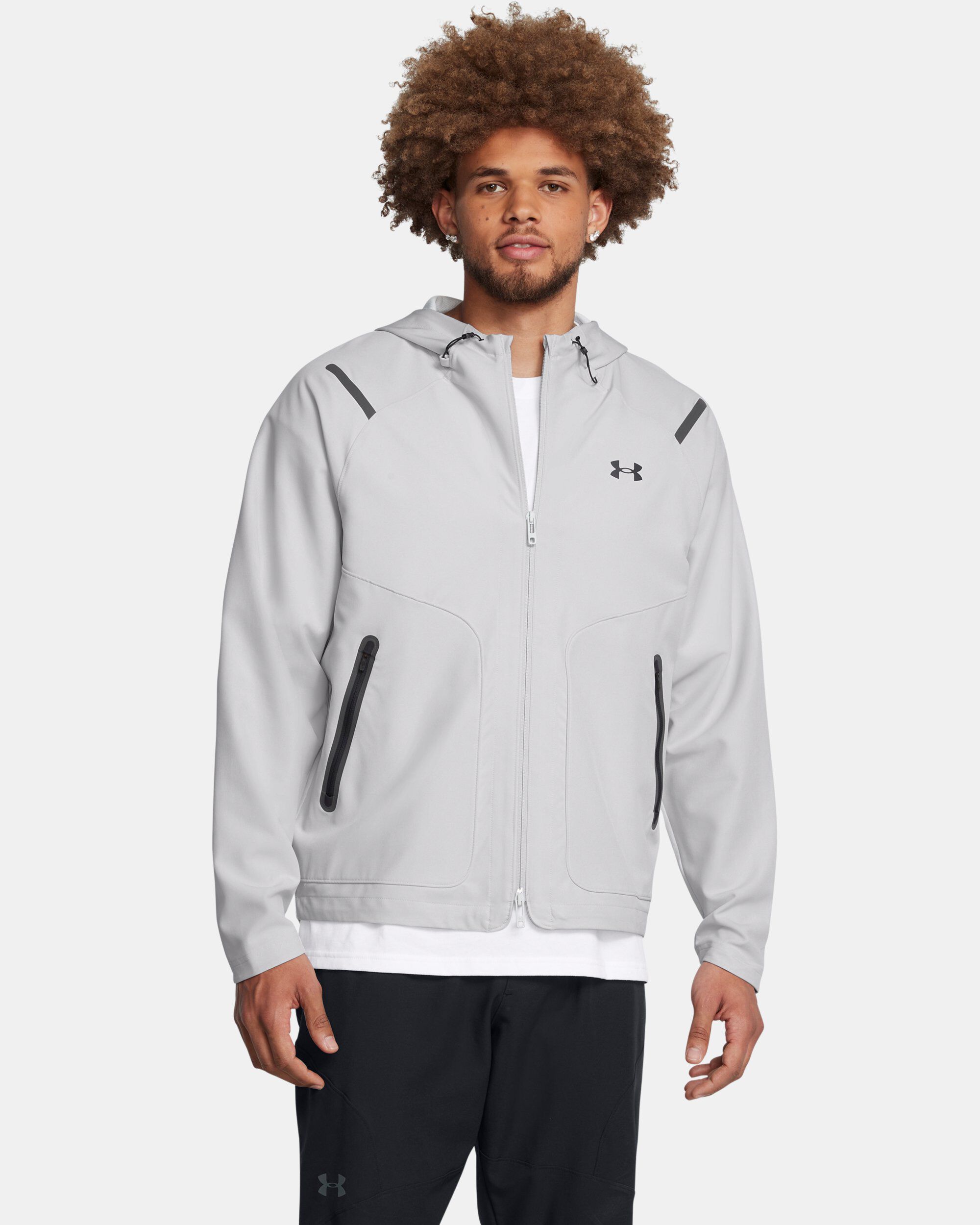 Buy Men's UA Unstoppable Left Chest Jacket Blue in Dubai, UAE | Under Armour