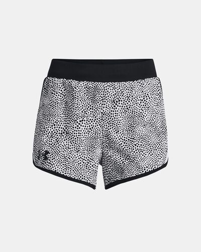 Girls' UA Fly-By Printed Shorts
