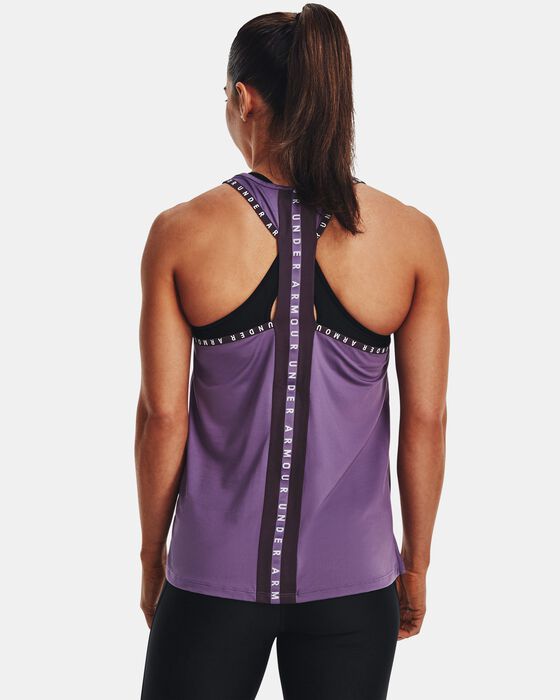 Women's UA Knockout Tank image number 0