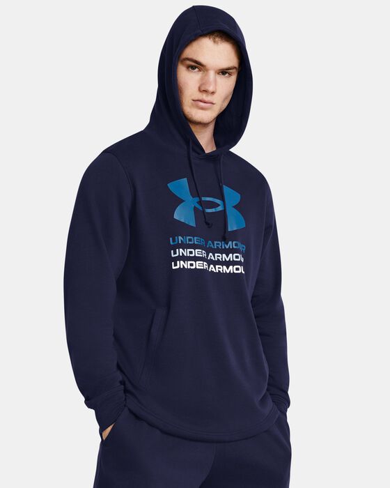 Men's UA Rival Terry Graphic Hoodie image number 0